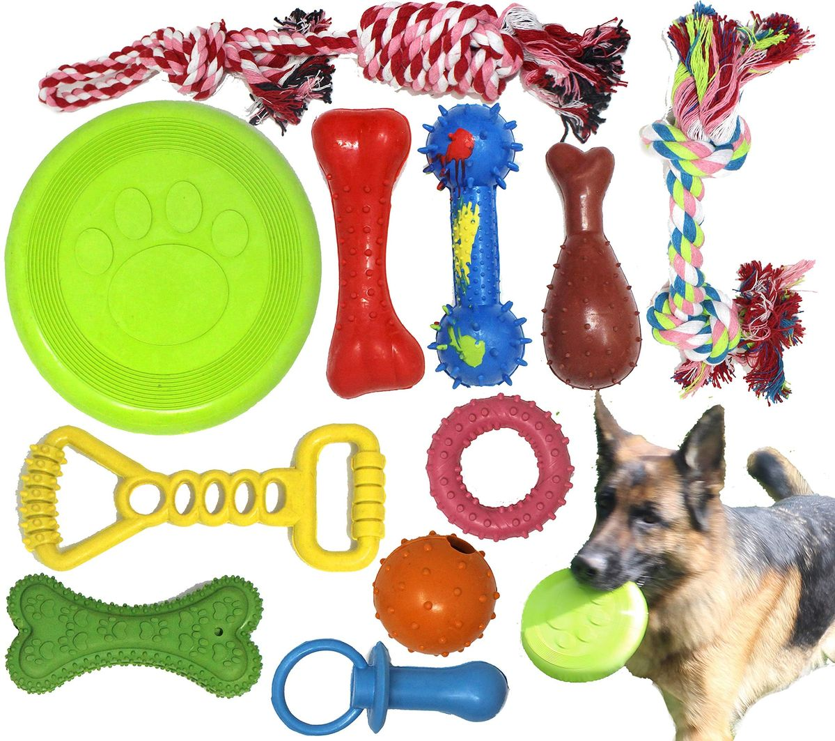 Chew-Resistant Chew Toy Set Pro Edition