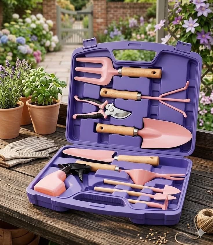 Decorative Garden Tool Set