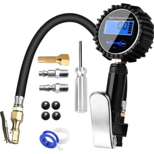 Quick-Install Tire Pressure Gauge