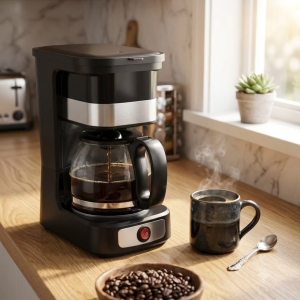 Space-Saving Coffee Maker
